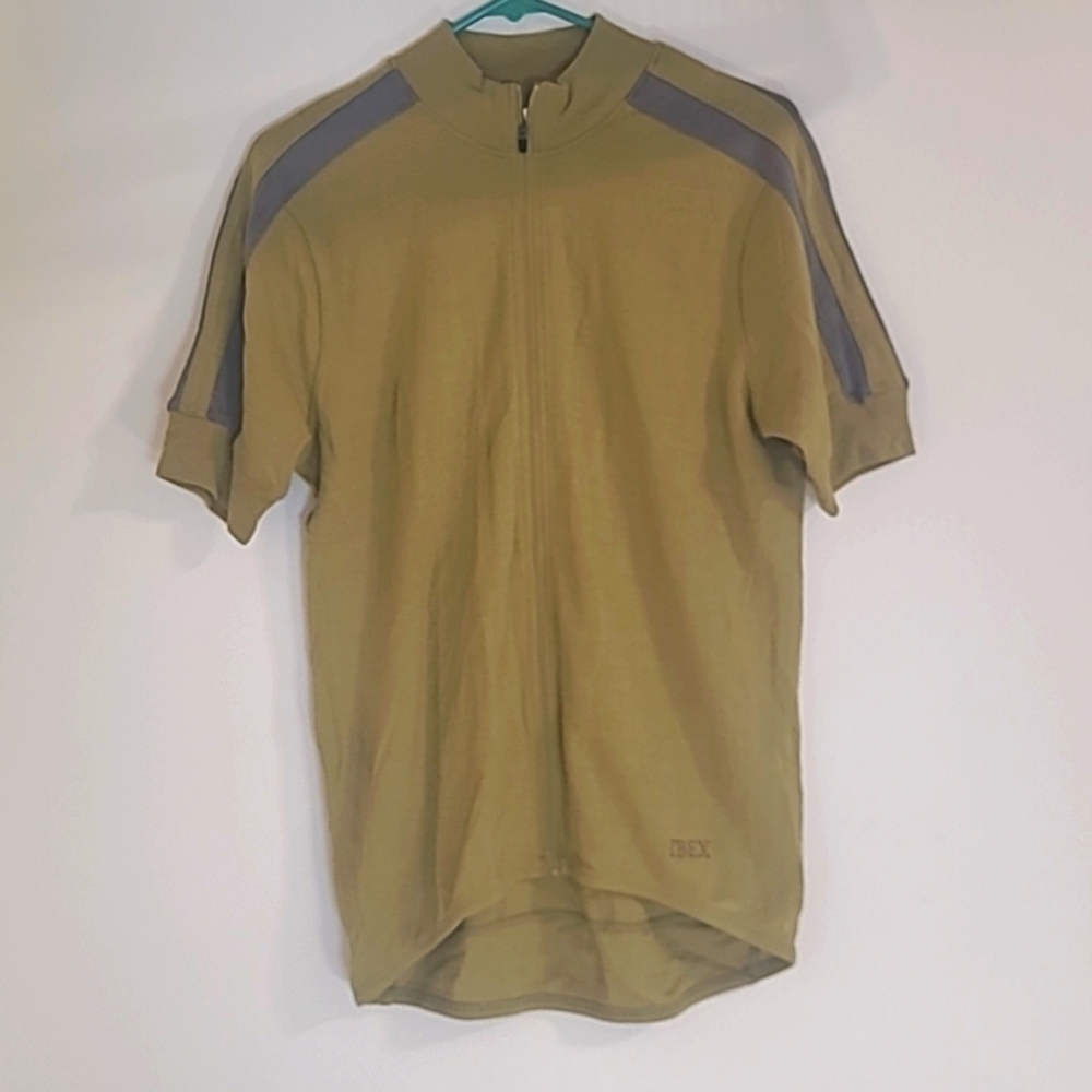 Ibex merino wool bike jersey